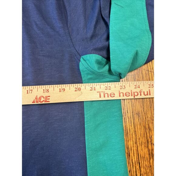 NWT Chaps Pullover 1/4 Zip Windbreaker Size Men's XL 40 UPF Blue - Picture 11 of 16